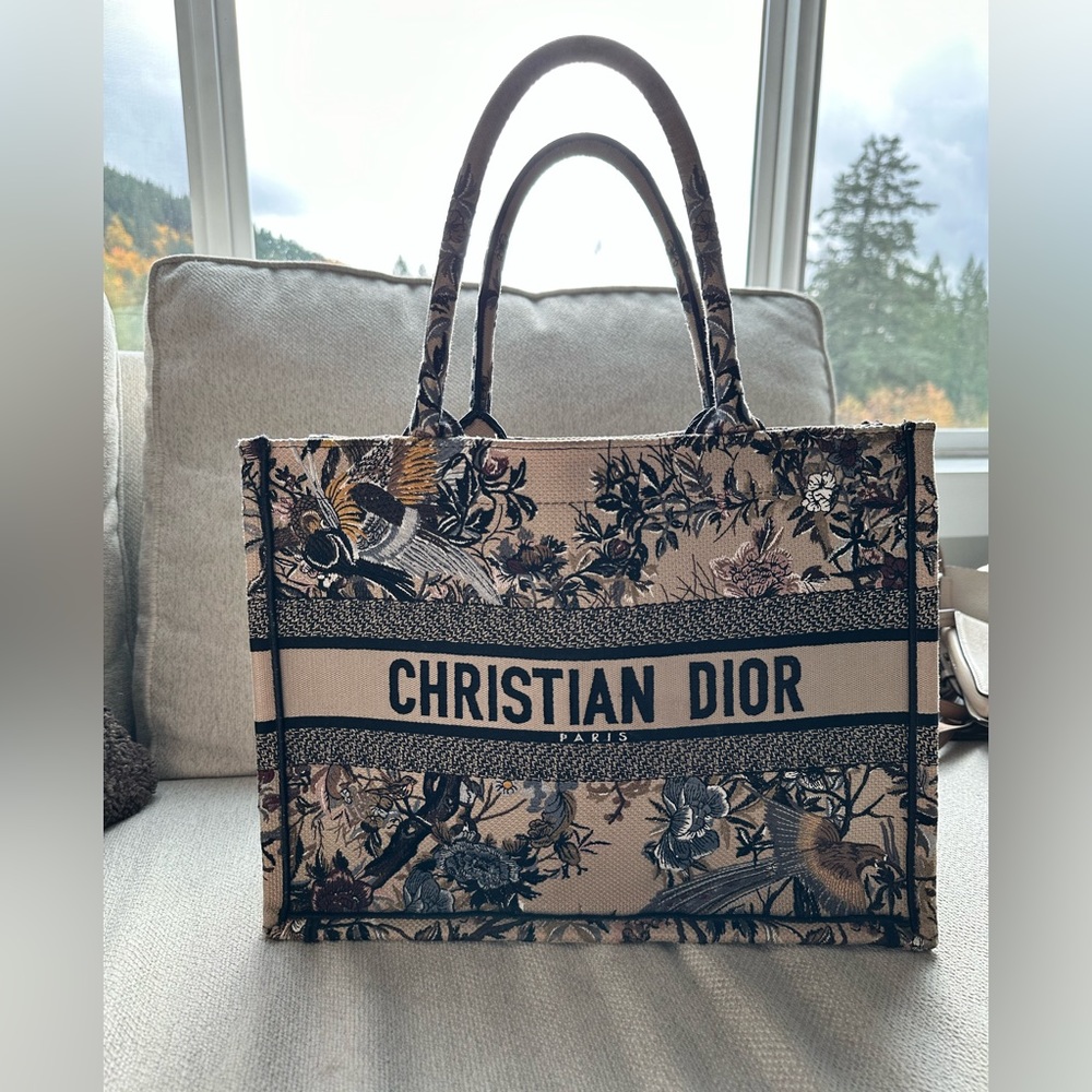 Multicolor Dior Jardin d'Hiver Embroidery
